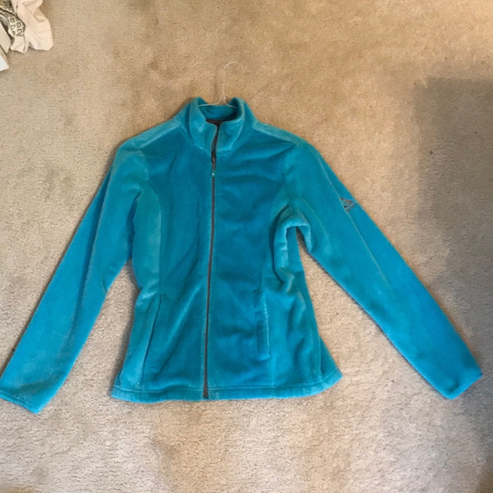 Plush zip up